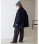 《WEB限定/追加》souple woolダブルフェイススタンドコート