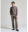 コットンカシミヤ スムース クルーニット