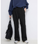 《WEBのみ4サイズ展開》ウォッシャブルセミフレアパンツ