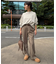 《WEBのみ4サイズ展開》ウォッシャブルセミフレアパンツ