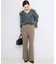 《WEBのみ4サイズ展開》ウォッシャブルセミフレアパンツ