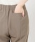 《WEBのみ4サイズ展開》ウォッシャブルセミフレアパンツ