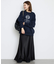 《WEB限定カラー有り/追加》グロッシーサテンフレアスカート