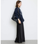 《WEB限定カラー有り/追加》グロッシーサテンフレアスカート