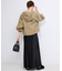 《WEB限定カラー有り/追加》グロッシーサテンフレアスカート
