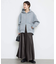《WEB限定カラー有り/追加》グロッシーサテンフレアスカート