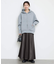 《WEB限定カラー有り/追加》グロッシーサテンフレアスカート