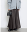 《WEB限定カラー有り/追加》グロッシーサテンフレアスカート