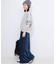 《WEB限定カラー有り/追加》グロッシーサテンフレアスカート