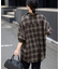 《追加》ビエラチェックルーズシャツ