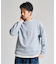 ロールネック クルーネックカットソー