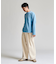 ロールネック クルーネックカットソー