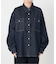 Healthy DENIM/ヘルシーデニム SLOBE別注 デニムシャツ petit Almond