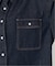Healthy DENIM/ヘルシーデニム SLOBE別注 デニムシャツ petit Almond