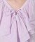 ラッフルレースアップブラウス