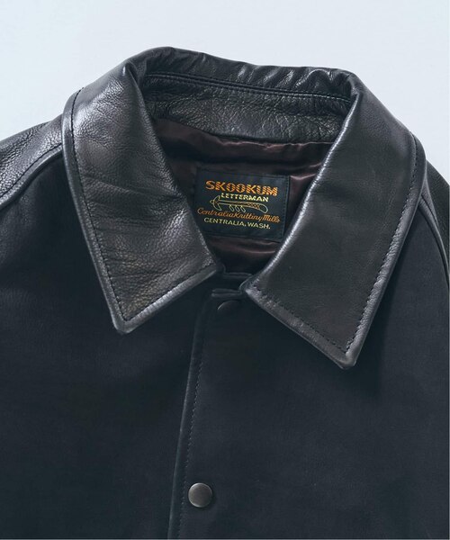 追加》【SKOOKUM / スクーカム】417別注 Leather AWARDブルゾン