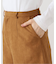 フェイクスエードバミューダパンツ