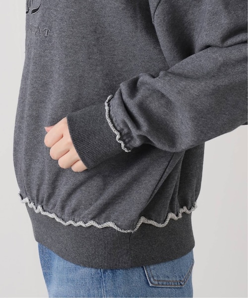 コーマテリーエンブロゴスウェット｜フォーワンセブン スローブイエナ