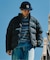 FRED PERRY / フレッドペリー RAGLAN SLEEVE PADDED JACKET