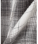 crinkle crinkle crinkle SLOBE別注 ネルチェックラッフルブラウス CC-4025