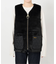 Barbour/バブアー KARIN FAUX FUR GILET LGI0201