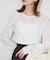 fluffy lace プルオーバー