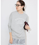 +81BRANCA/ハチイチブランカ SLOBE別注 ロゴスウェット