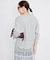 +81BRANCA/ハチイチブランカ SLOBE別注 ロゴスウェット