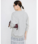 +81BRANCA/ハチイチブランカ SLOBE別注 ロゴスウェット