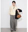 +81BRANCA/ハチイチブランカ SLOBE別注 ロゴスウェット