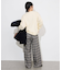 +81BRANCA/ハチイチブランカ SLOBE別注 ロゴスウェット