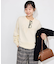 +81BRANCA/ハチイチブランカ SLOBE別注 ロゴスウェット