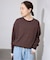 +81BRANCA/ハチイチブランカ SLOBE別注 ロゴスウェット