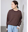+81BRANCA/ハチイチブランカ SLOBE別注 ロゴスウェット