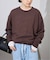 +81BRANCA/ハチイチブランカ SLOBE別注 ロゴスウェット