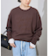 +81BRANCA/ハチイチブランカ SLOBE別注 ロゴスウェット