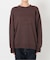 +81BRANCA/ハチイチブランカ SLOBE別注 ロゴスウェット