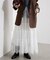 レースティアードスカート