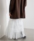 レースティアードスカート