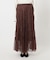 レースティアードスカート