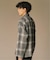シャギー チェック シャツ