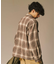 シャギー チェック シャツ