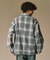 シャギー チェック シャツ