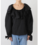ESTHE/エステ Ruffle Taffetta Top