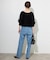 《4サイズ展開/追加7》LE DENIM ストレートデニムパンツ