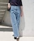 《4サイズ展開/追加7》LE DENIM ストレートデニムパンツ
