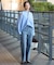《4サイズ展開/追加7》LE DENIM ストレートデニムパンツ