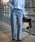 《4サイズ展開/追加8》LE DENIM ストレートデニムパンツ