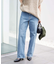 《4サイズ展開/追加8》LE DENIM ストレートデニムパンツ