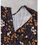flowerprint ティアードワンピース